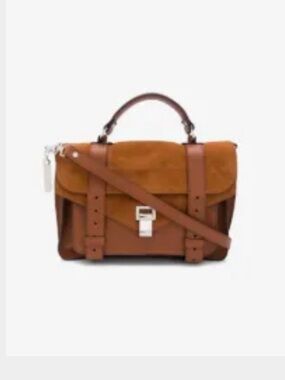 NWOT: Proenza Schouler Suede Combo PS1 Medium Bag (Discontinued)